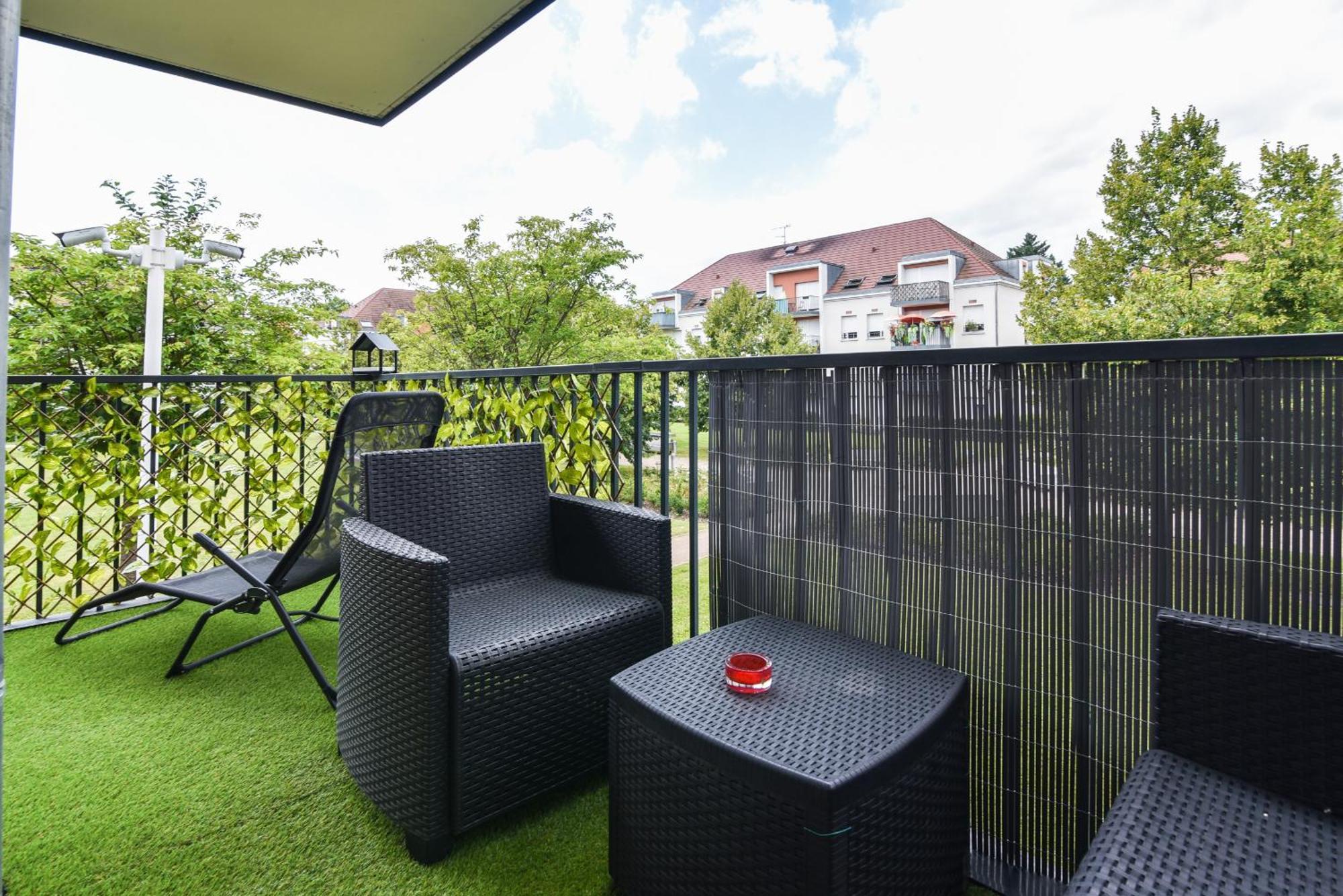 Le Chill&Chic Terrasse - Parking Apartment Colmar Bagian luar foto