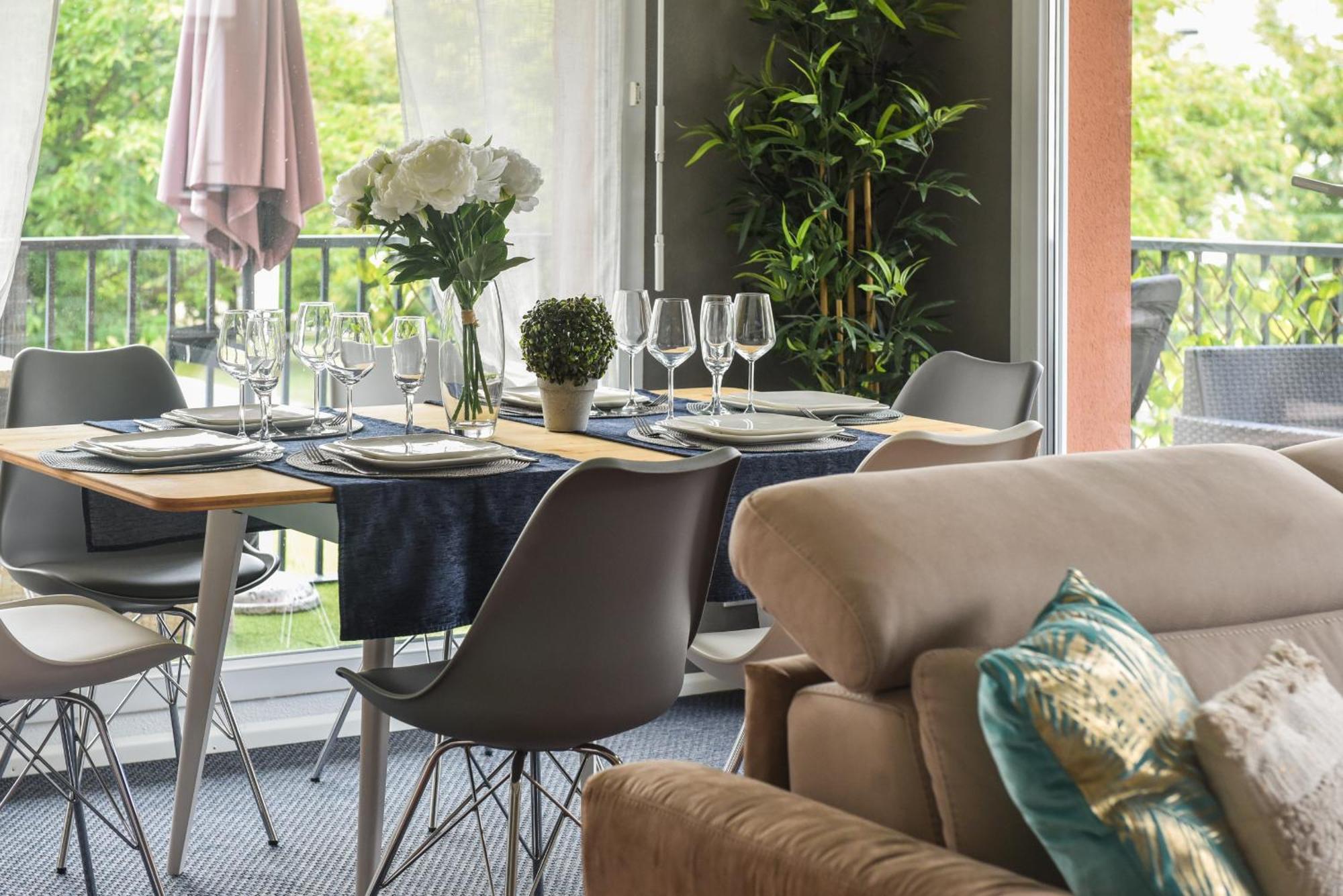 Le Chill&Chic Terrasse - Parking Apartment Colmar Bagian luar foto
